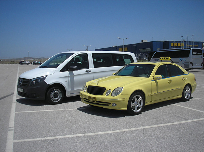 Our Taxis in Athens Airport